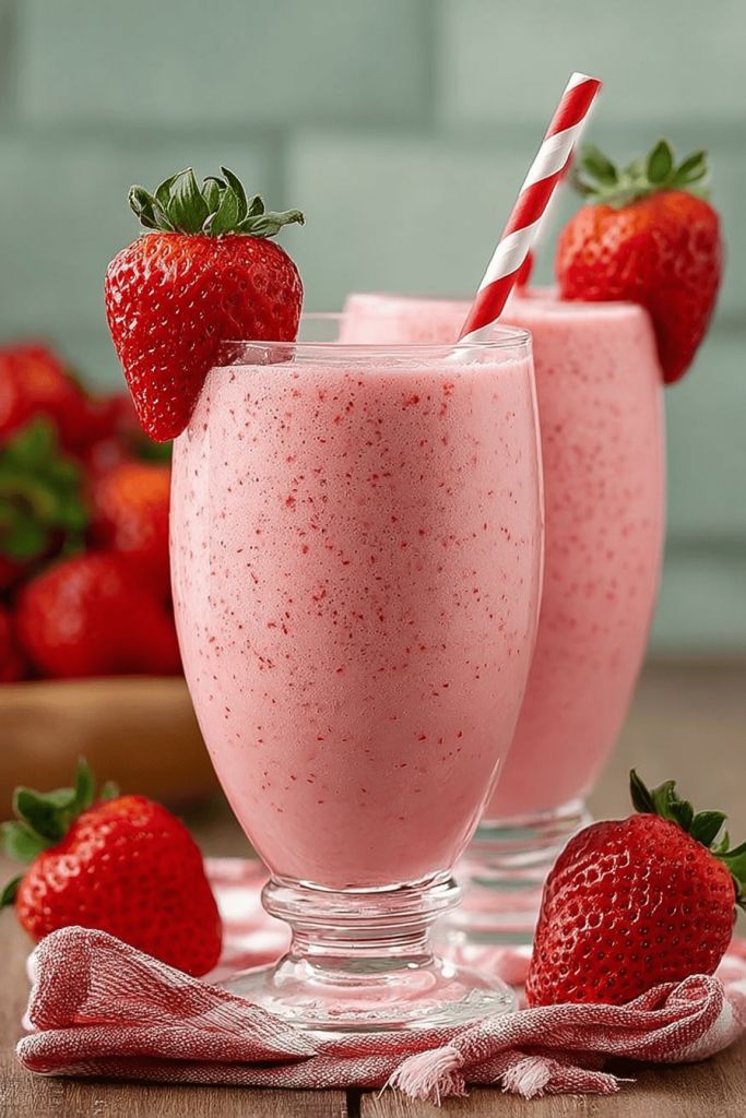 Fresh Strawberry Smoothie