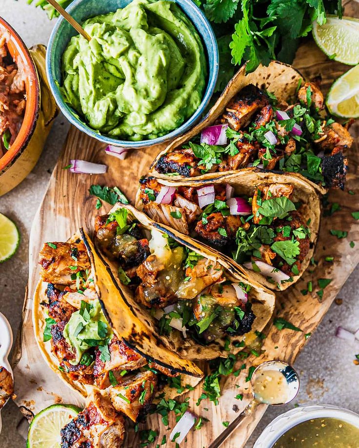 Spicy Grilled Chicken Tacos Recipe