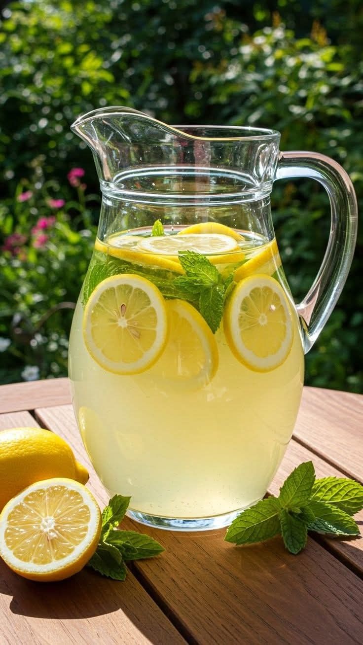 Refreshing Lemon Mint Cooler